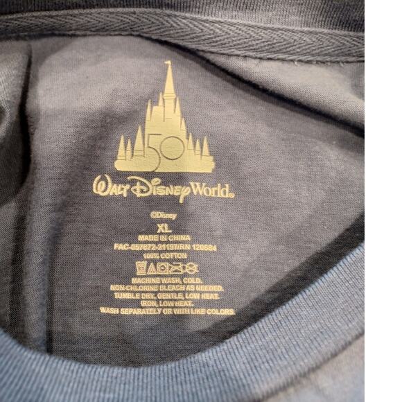 Walt Disney World 50th Anniversary Mickey Friends Graphic Long Sleeve T Shirt XL - Picture 5 of 8